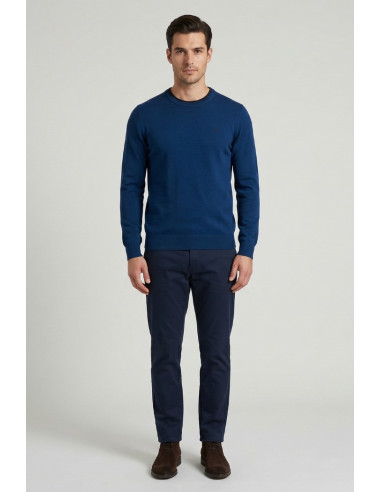 MCS maglia in cotone con logo ricamato 14MKN001-02501 [42d829ca]