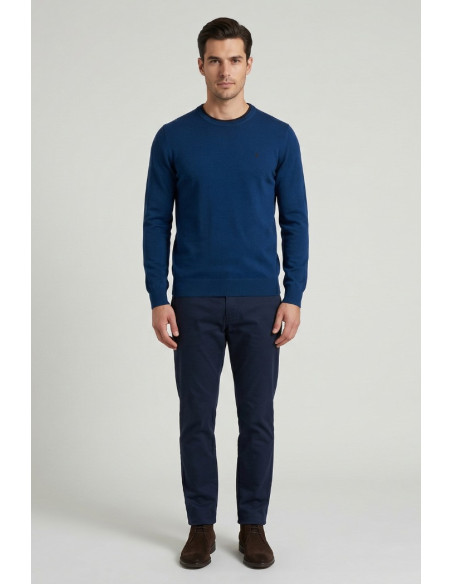 MCS maglia in cotone con logo ricamato 14MKN001-02501 [42d829ca]
