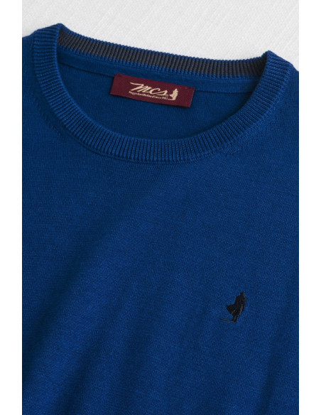 MCS maglia in cotone con logo ricamato 14MKN001-02501 [f095afd0]