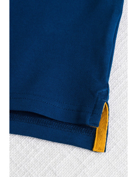 MCS polo in piquet cotone stretch con righe bicolore 14MPS054-02302 [885403c0]