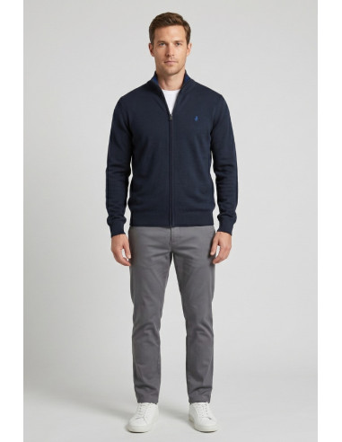 MCS cardigan in cotone full zip 14MKN003-02501 [932b8709]