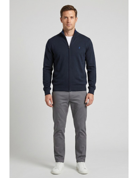 MCS cardigan in cotone full zip 14MKN003-02501 [932b8709]