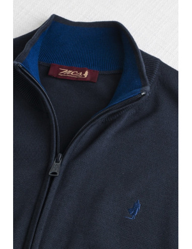 MCS cardigan in cotone full zip 14MKN003-02501 [f840421e]