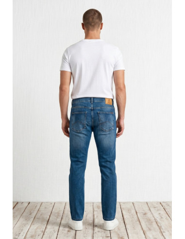 MCS jeans slim fit in denim leggero 14MDM100-02208 [617ce1cd]