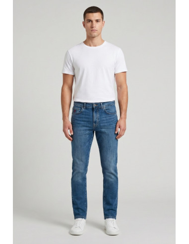 MCS jeans slim fit in denim leggero 14MDM100-02208 [d66120c9]