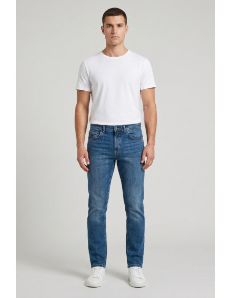 MCS jeans slim fit in denim leggero 14MDM100-02208 [d66120c9]