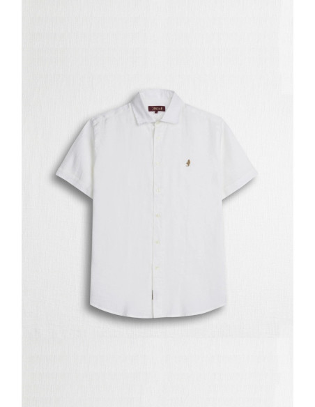 MCS camicia mezza manica in lino 14MSH207-02608 [db4810c7]