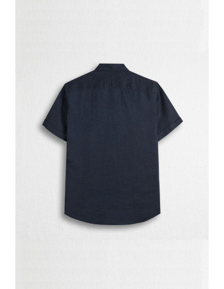 MCS camicia mezza manica in lino 14MSH207-02608 [f74b6bc5]