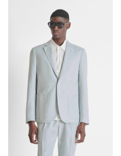 Antony Morato giacca slim in viscosa slub Julie MMJS00065-FA650377 [5d8f277a]