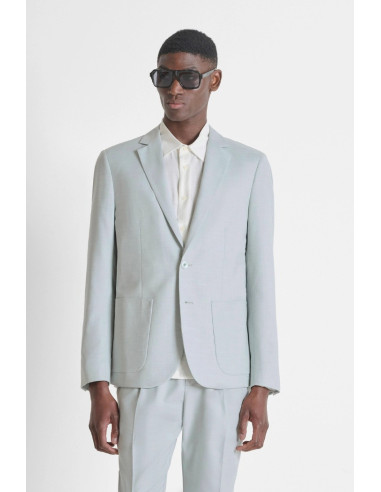 Antony Morato giacca slim in viscosa slub Julie MMJS00065-FA650377 [5d8f277a]
