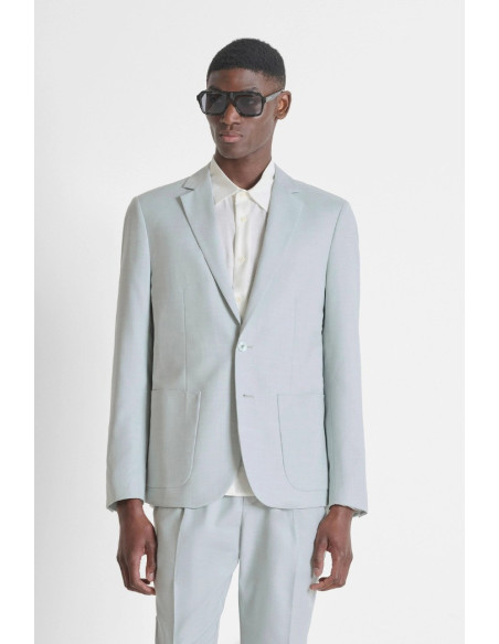 Antony Morato giacca slim in viscosa slub Julie MMJS00065-FA650377 [5d8f277a]