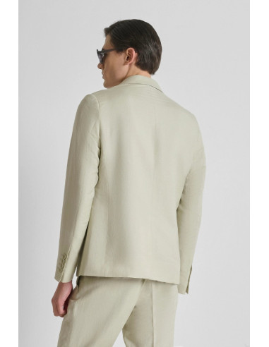 Antony Morato giacca regular in misto lino e viscosa Luis MMJS00090-FA900135 [987dd82c]