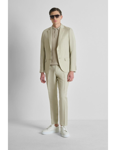 Antony Morato giacca regular in misto lino e viscosa Luis MMJS00090-FA900135 [9d2d9f32]