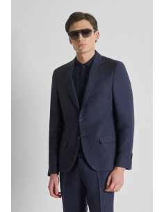 Antony Morato giacca regular in misto lino e viscosa Luis MMJS00090-FA900135 [498e472a]
