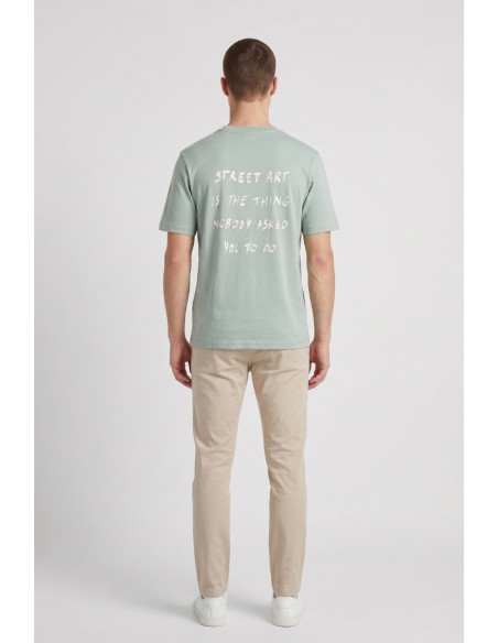 Antony Morato t-shirt relaxed fit street art MMKS02670-FA100144 [aca00e5a]