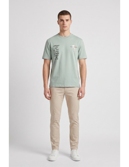 Antony Morato t-shirt relaxed fit street art MMKS02670-FA100144 [1bbdcf5e]