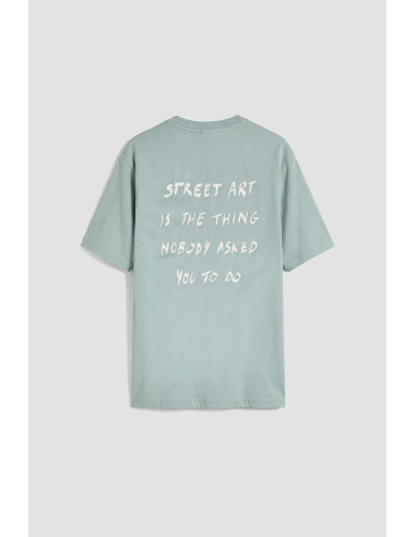 Antony Morato t-shirt relaxed fit street art MMKS02670-FA100144 [a9f04944]