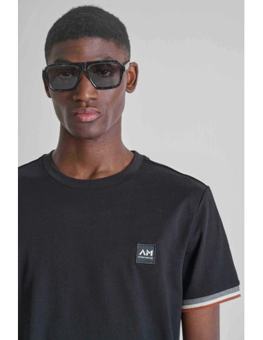 Antony Morato t-shirt regular fit in jersey con dettaglio manica MMKS02648-FA100258 [b9cb29cf]