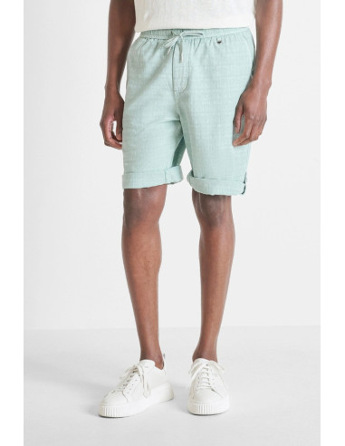 Antony Morato bermuda regular fit in crepe di cotone Nolan MMSH00229-FA900145 [a4eb7ff0]