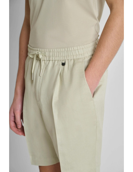 Antony Morato bermuda regular fit in viscosa e lino slub Nolan MMSH00230-FA900135 [4605667c]