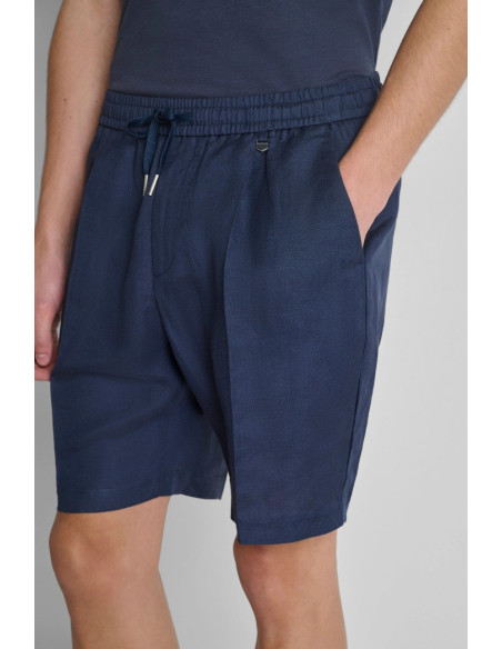 Antony Morato bermuda regular fit in viscosa e lino slub Nolan MMSH00230-FA900135 [f9cd7b73]