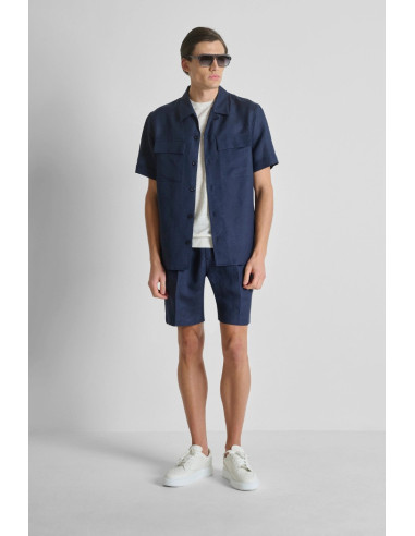 Antony Morato bermuda regular fit in viscosa e lino slub Nolan MMSH00230-FA900135 [4b80fd69]