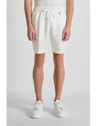 Antony Morato bermuda regular fit in viscosa e lino slub Nolan MMSH00230-FA900135 [cd36c9b5]