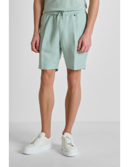 Antony Morato bermuda regular fit in viscosa e lino slub Nolan MMSH00230-FA900135 [97538621]