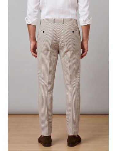 Markup pantalaccio seersucker rigato MK1950189 [11d047b5]