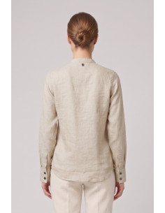 Markup camicia coreana in lino MW13015 [cb772932] 2