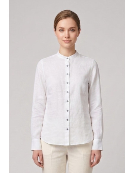 Markup camicia coreana in lino MW13015 [efa18e3b]