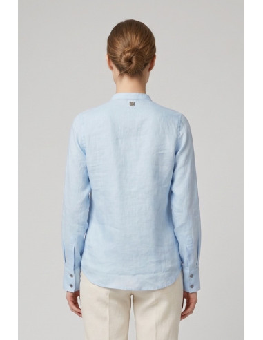 Markup camicia coreana in lino MW13015 [a5cb07e3]