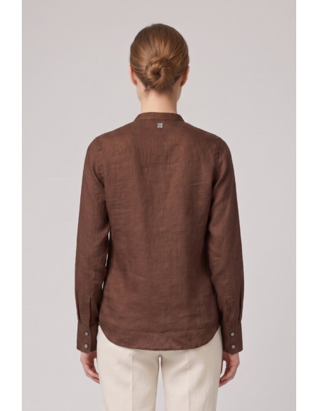 Markup camicia coreana in lino MW13015 [6f8560dd]