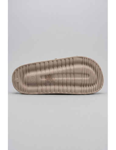 Refrigue ciabatta con maxi fascia logata LEO [90a0c02b]