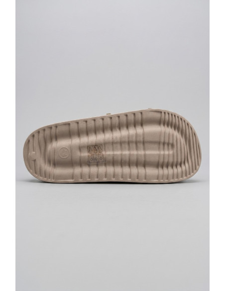 Refrigue ciabatta con maxi fascia logata LEO [90a0c02b]