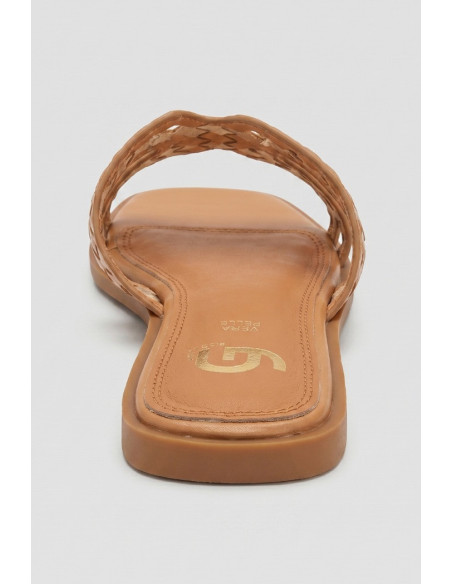 Gold & Gold ciabatta con fascia lavorata GH115 [b1d4a578]