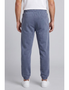 Moschino pantalone in felpa delavè con bande logate V1A6806-4436 [5f39ccb1] 2