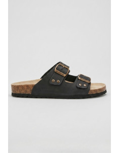 Lumberjack ciabatta in pelle con doppia fascia Jolie 102269221 [93f2bd5e]