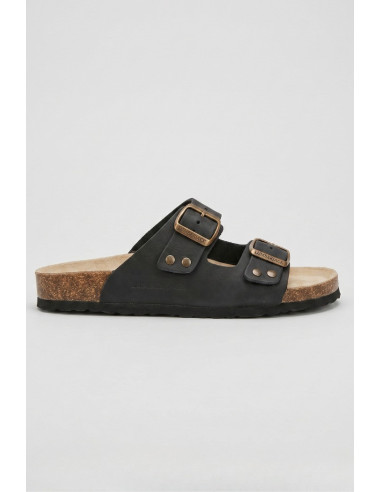 Lumberjack ciabatta in pelle con doppia fascia Jolie 102269221 [93f2bd5e]