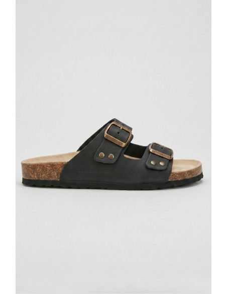 Lumberjack ciabatta in pelle con doppia fascia Jolie 102269221 [93f2bd5e]