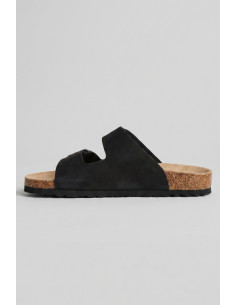 Lumberjack ciabatta in pelle con doppia fascia Jolie 102269221 [93f2bd5e] 2