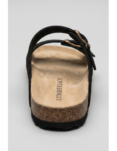 Lumberjack ciabatta in pelle con doppia fascia Jolie 102269221 [f8997849]