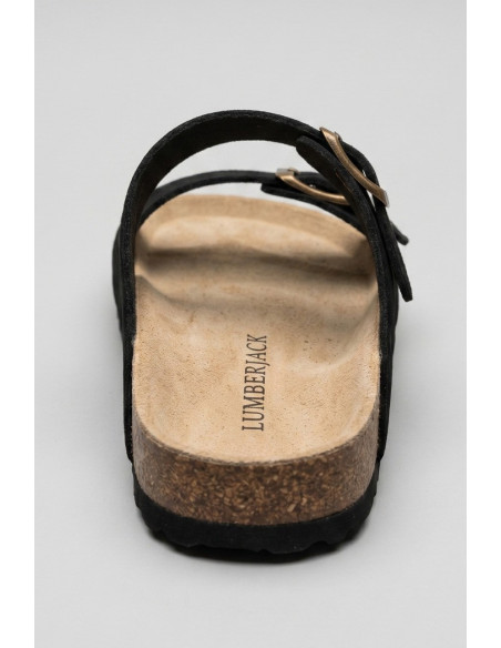 Lumberjack ciabatta in pelle con doppia fascia Jolie 102269221 [f8997849]