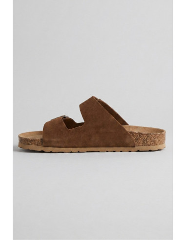 Lumberjack ciabatta in pelle con fibbie regolabili Jolie 102269278 [40d9c32f]
