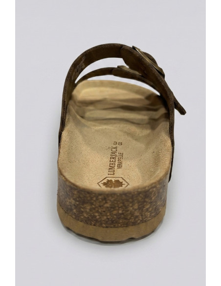 Lumberjack ciabatta in pelle con fibbie regolabili Jolie 102269278 [f2944535]