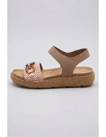 Lumberjack sandalo in pelle con chiusura a strappo Nicole 102269206 [bf295457]