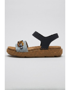 Lumberjack sandalo in pelle con chiusura a strappo Nicole 102269228 [c29cb8ad] 2