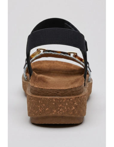 Lumberjack sandalo in pelle con chiusura a strappo Nicole 102269228 [a9f77dba]