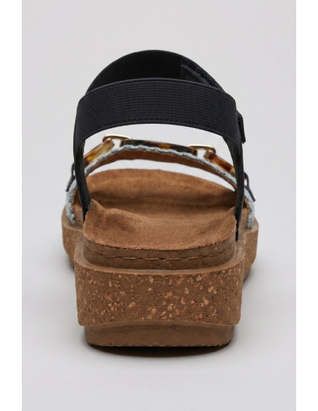 Lumberjack sandalo in pelle con chiusura a strappo Nicole 102269228 [a9f77dba]