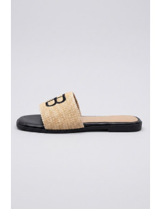 Renato Balestra ciabatta con ricamo logo WS-6 [68768ece] 2